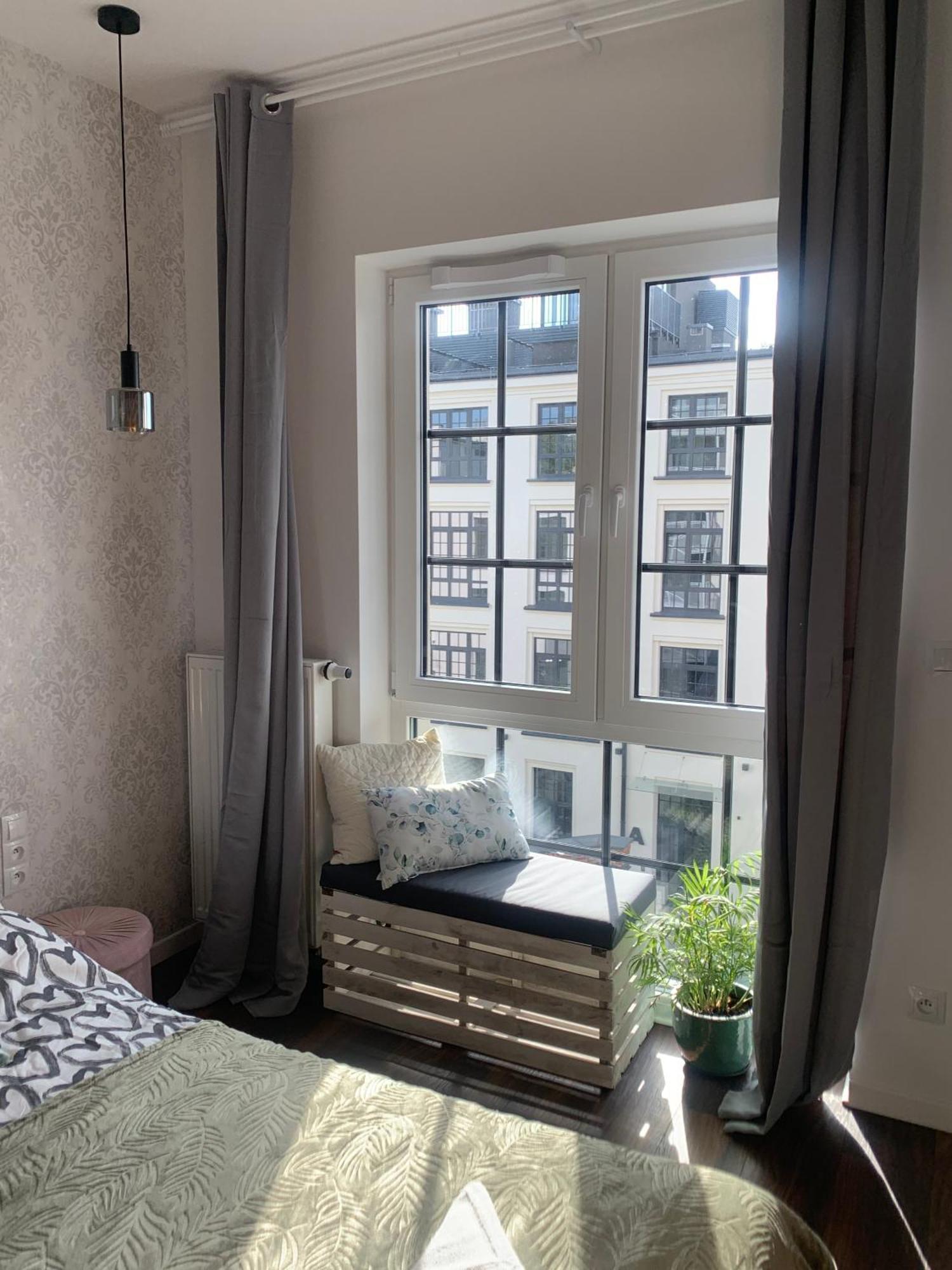 Stylowy Apartament Przy Manufakturze W Samym Centrum Lodzi מראה חיצוני תמונה